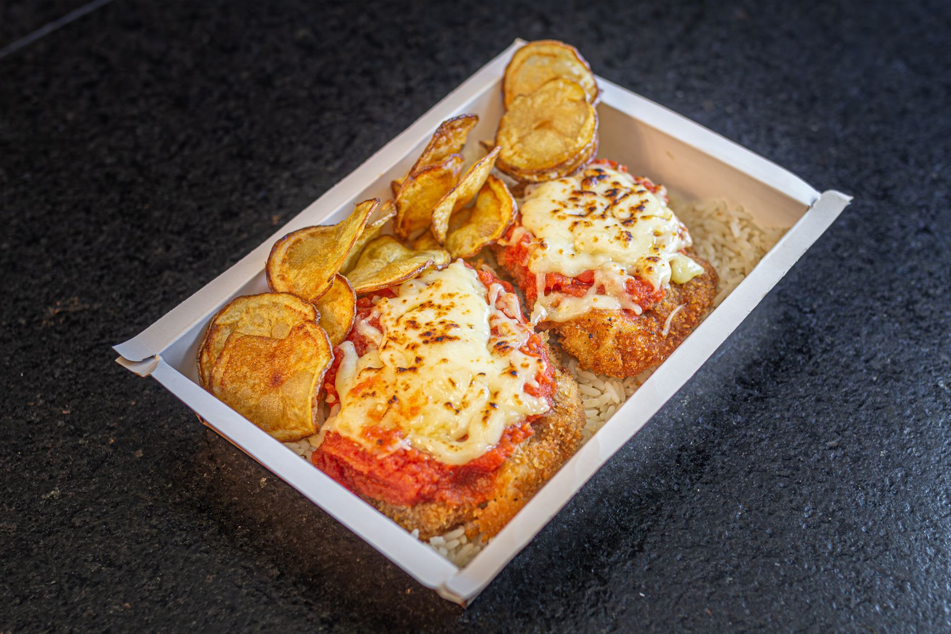 Plateaux repas équipe à Bondy